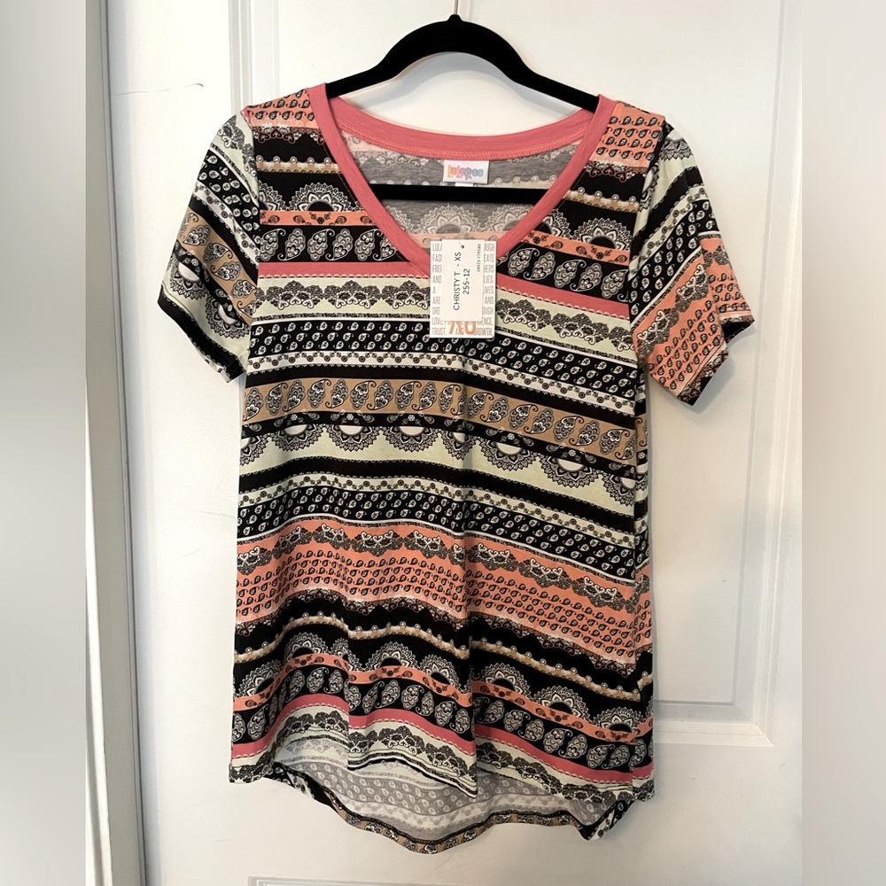 LuLaRoe XS Christy Aztec